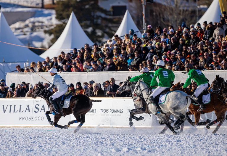 SnowPolo St. Moritz 2022: Sunday, Polo Game 3 Finale Azerbaijan